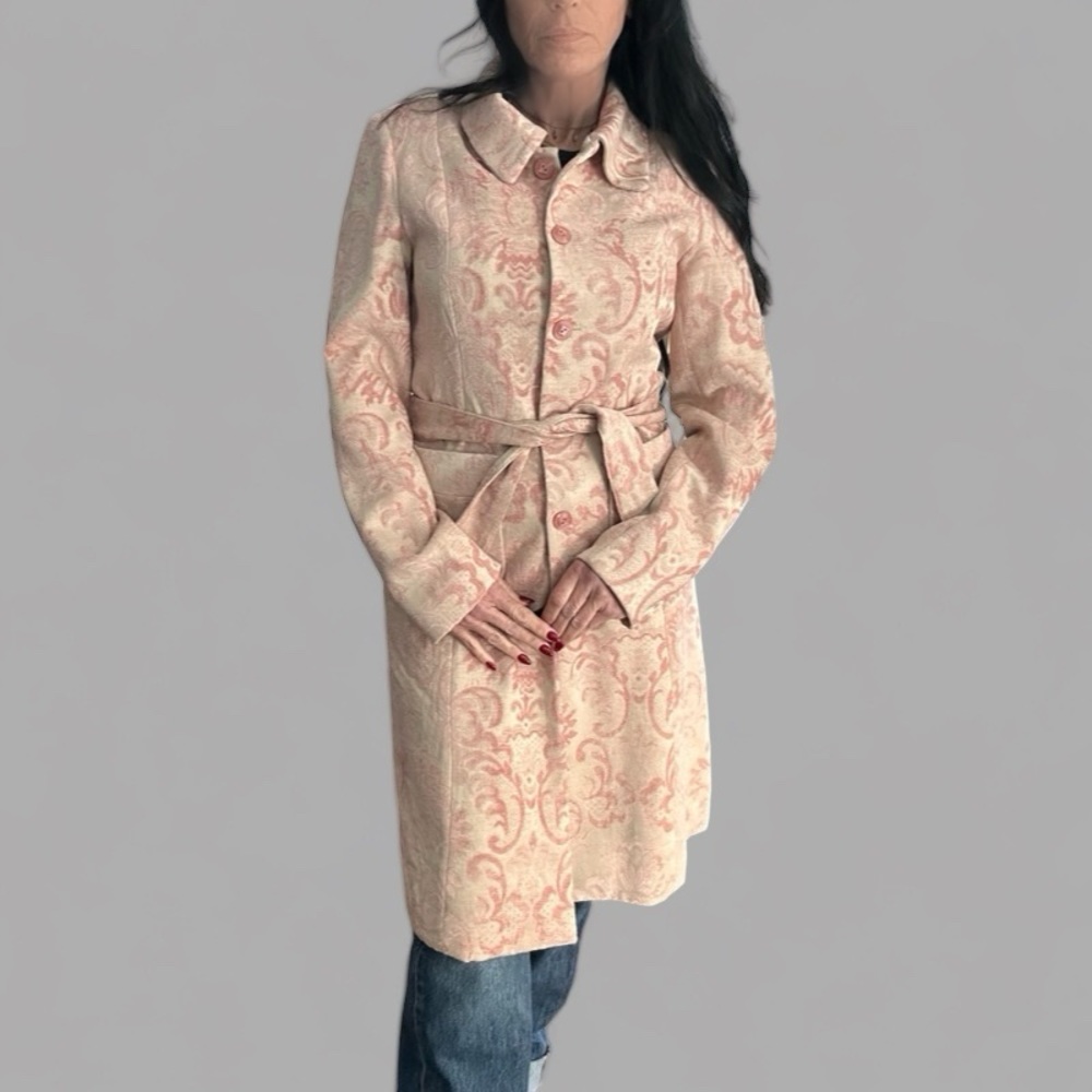 Taunt Vintage Paisley Coat. Size Large